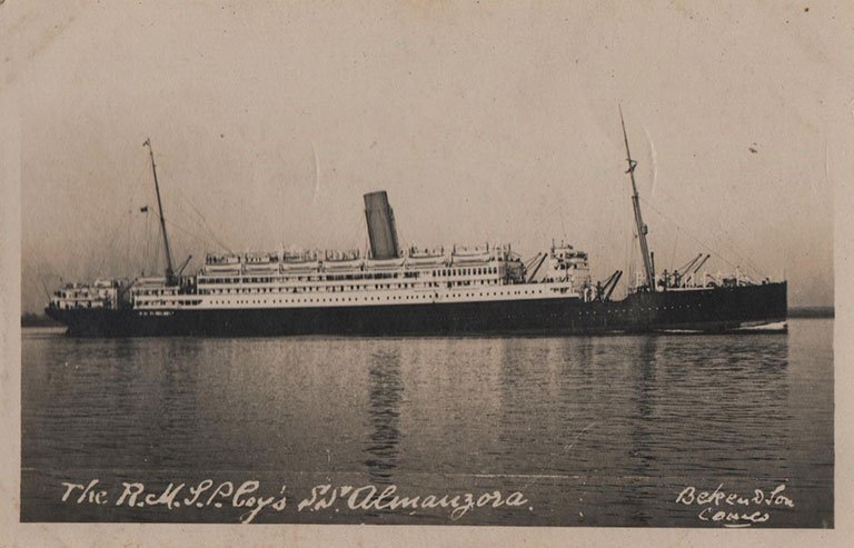 Arriving at Buenos Aires, 1920